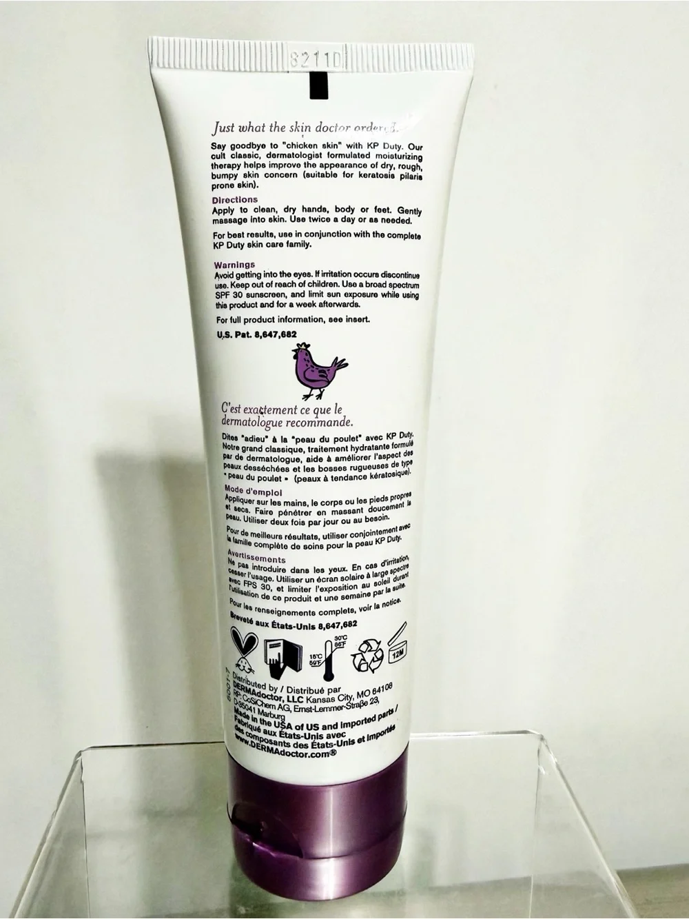 DERMAdoctor KP Duty Moisturizing Therapy for Dry, Rough & Bumpy Skin 4 oz  NEW